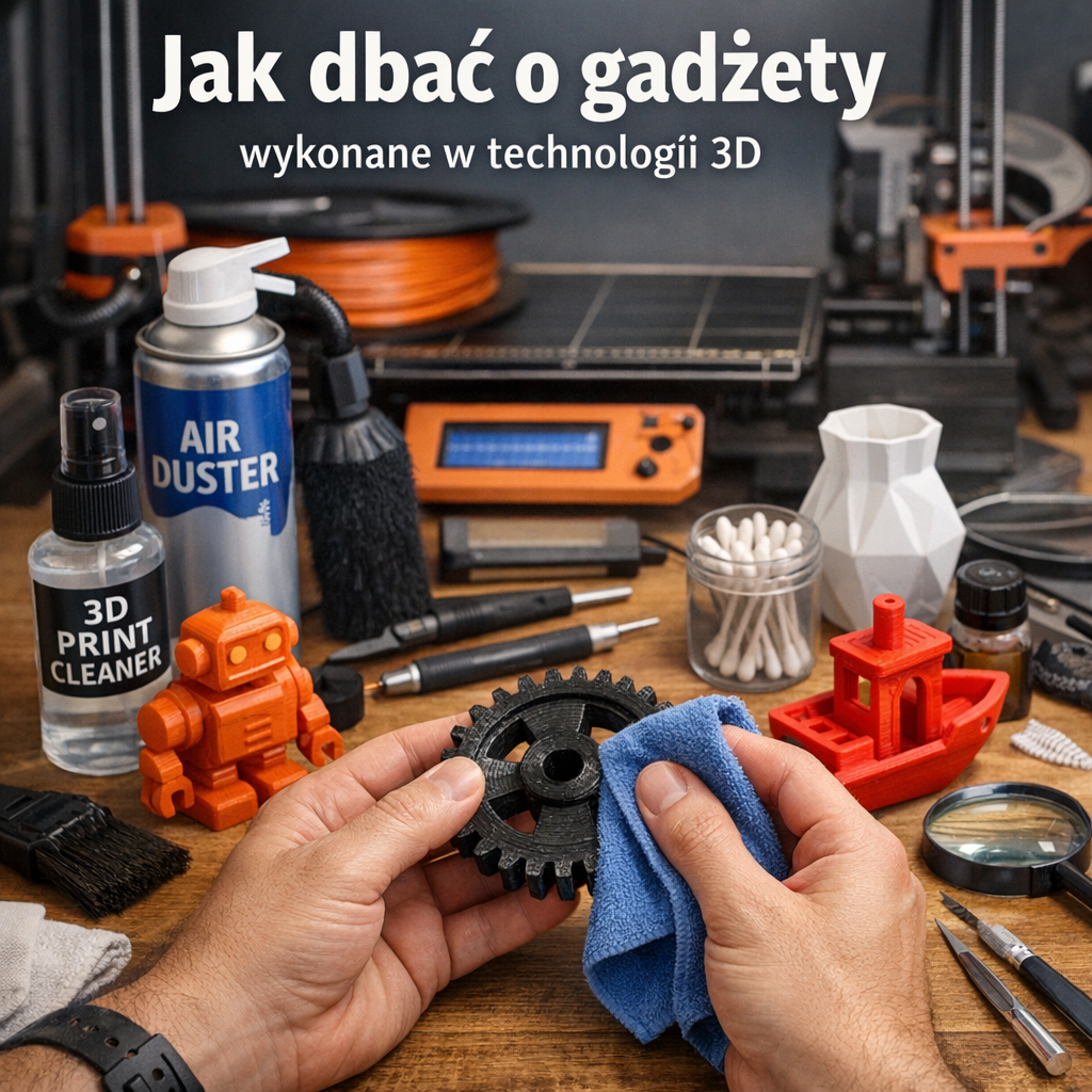 Jak dbać o gadżety wykonane w technologii 3D