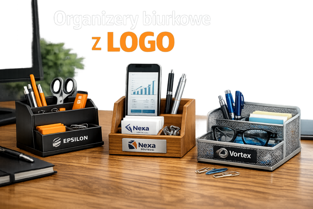 Organizery biurkowe z logo: praktyczny przewodnik