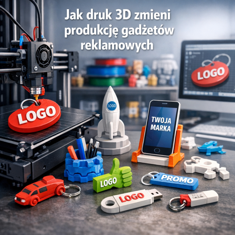 Jak druk 3D zmieni produkcję gadżetów reklamowych