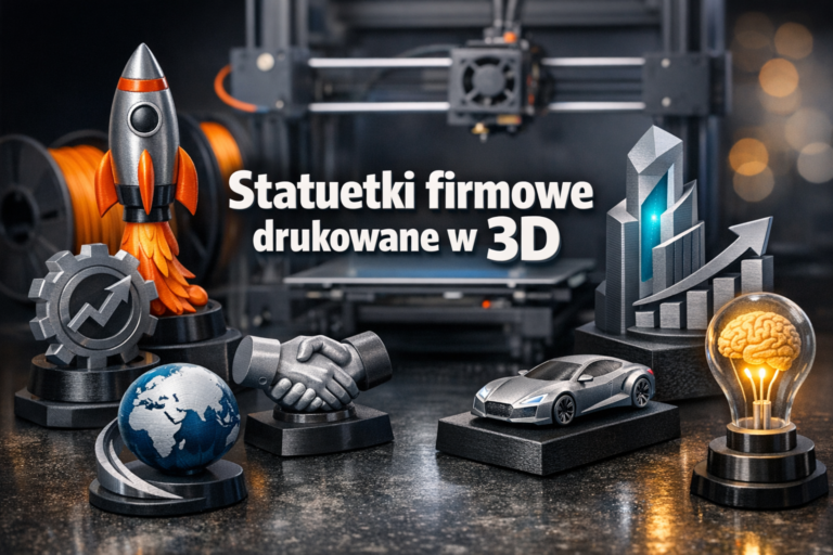 Statuetki firmowe drukowane w 3D: praktyczny poradnik