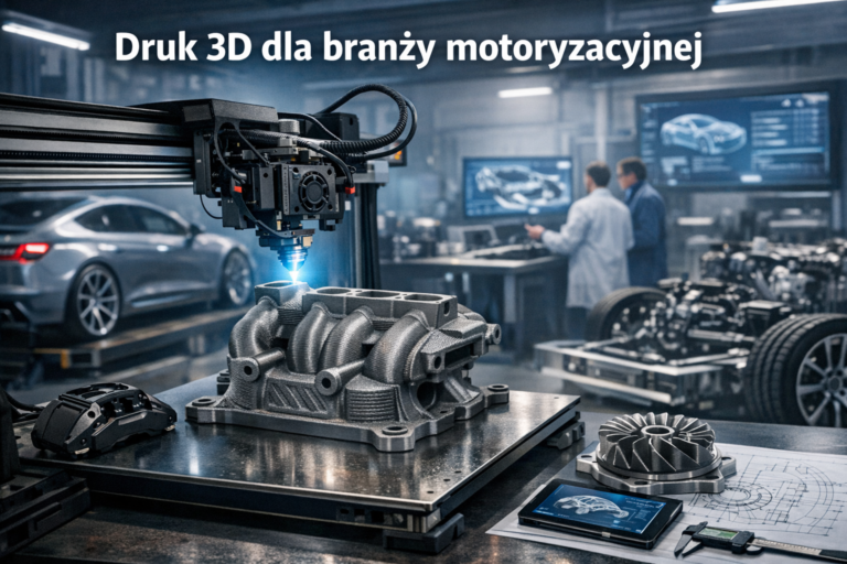 Druk 3D dla branży motoryzacyjnej: praktyczny poradnik