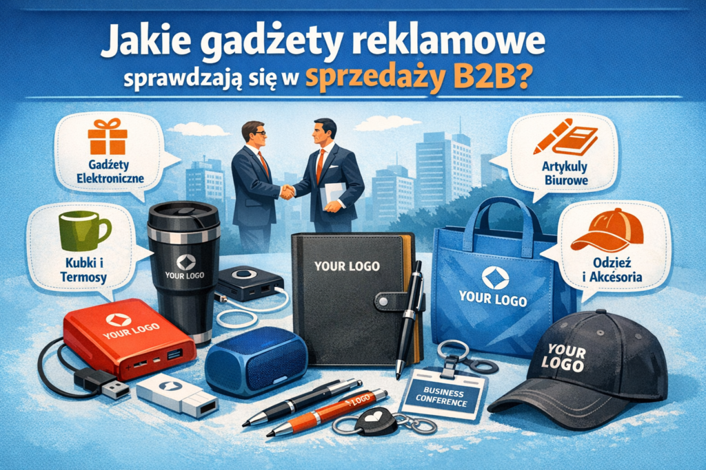 gadżety reklamowe w sprzedaży B2B